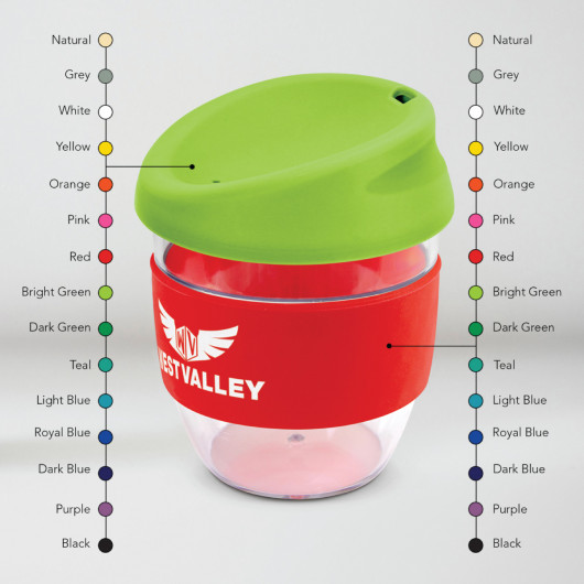 Colour Options 230mL Tritan Coffee Cups